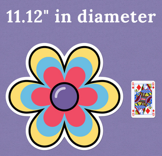 Jumbo Flowers Cutouts