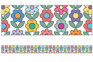 Flowers Straight Border