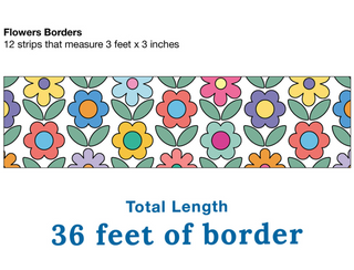 Flowers Straight Border