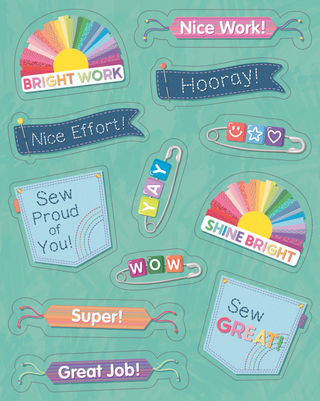 CRAFTY & COOL MOTIVATIONAL STICKERS
