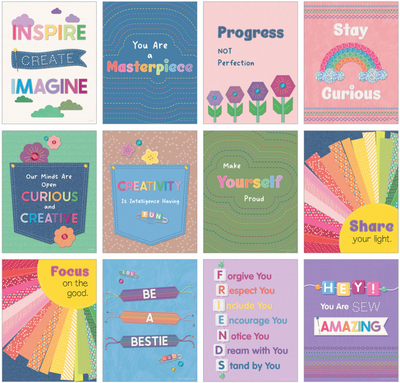 MINI POSTER: CRAFTY & COOL POSTER SET