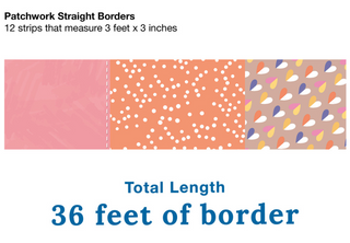 PATCHWORK STRAIGHT BORDER