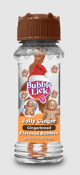 BUBBLELICK JOLLY GINGER BUBBLES