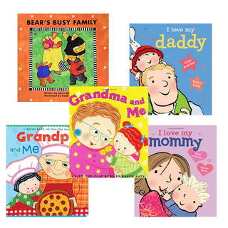 Family Time Board Books (Set of 5)