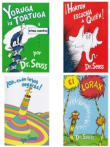 DR SUESS SPANISH BOOKS SET 2