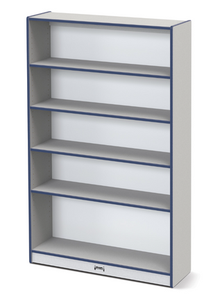 Rainbow Accents Tall Bookcase - Navy