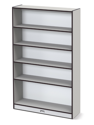 Rainbow Accents Tall Bookcase - Black