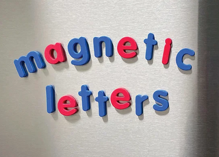 MAGNETIC FOAM: SMALL LOWERCASE LETTERS