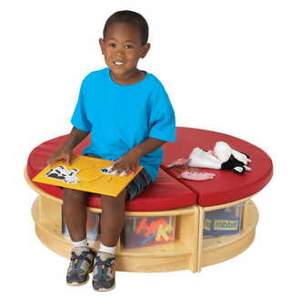 Jonti-Craft Read-a-Round Island - Red