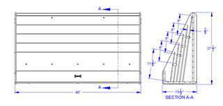 Jonti-Craft Flushback Extra Wide Pick-a-Book Stand