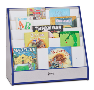 Rainbow Accents Flushback Pick-a-Book Stand - Blue