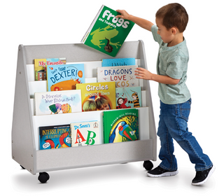 Jonti-Craft Double Sided Pick-a-Book Stand - Mobile