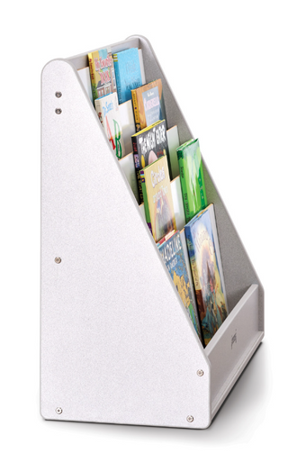 Rainbow Accents Flushback Pick-a-Book Stand  - Gray