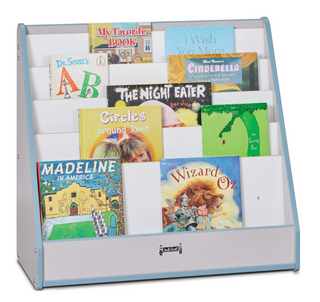 Rainbow Accents Flushback Pick-a-Book Stand - Coastal Blue