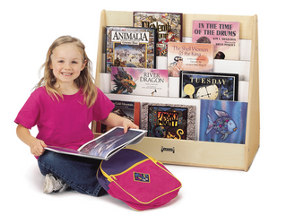 Jonti-Craft Double Sided Pick-a-Book Stand