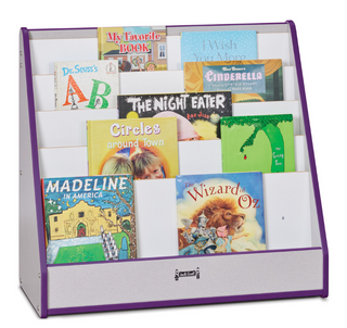 Rainbow Accents Flushback Pick-a-Book Stand - Purple