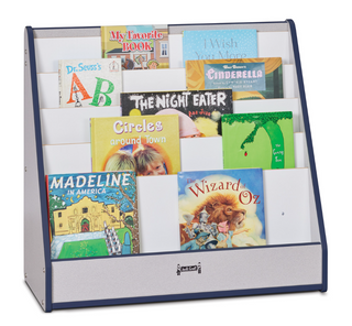 Rainbow Accents Flushback Pick-a-Book Stand - Navy
