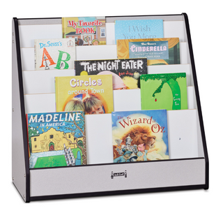 Rainbow Accents Flushback Pick-a-Book Stand - Black