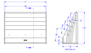 Jonti-Craft Flushback Wide Pick-a-Book Stand