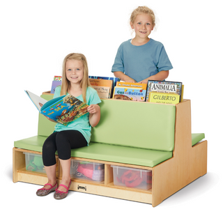 Jonti-Craft Read-a-Round Couch - Key Lime