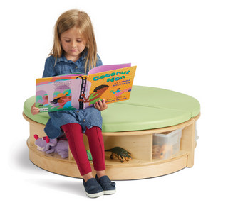 Jonti-Craft Read-a-Round Island - Key Lime