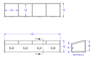 Jonti-Craft Tabletop Book Browser - 4 Section