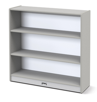 Rainbow Accents Short Bookcase - Gray