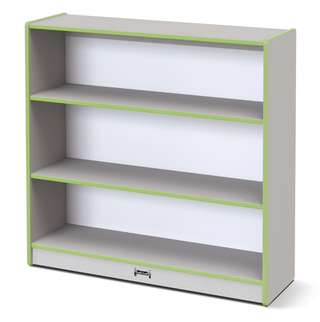 Rainbow Accents Short Bookcase - Key Lime Green