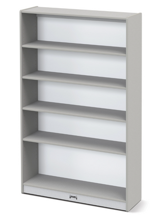 Rainbow Accents Tall Bookcase - Gray