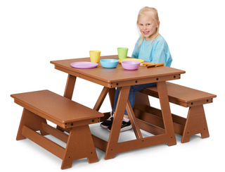 EverPlay™ Small Outdoor Table and Bench Set