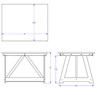 EverPlay™ Small Outdoor Table and Bench Set