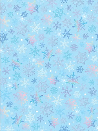 Snowflakes Better Than Paper Bulletin Board Roll
