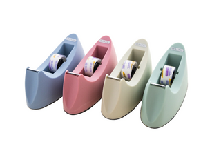 1 BAZIC 1" CORE HEAVY DUTY DESKTOP TAPE DISPENSER W/ 3/4" X 250" TAPE REFILL
