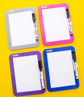 1 BAZIC 5" X 7" DRY ERASE BOARD W/ MARKER