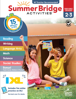 Summer Bridge Activities Workbook Grade 2-3 Paperback