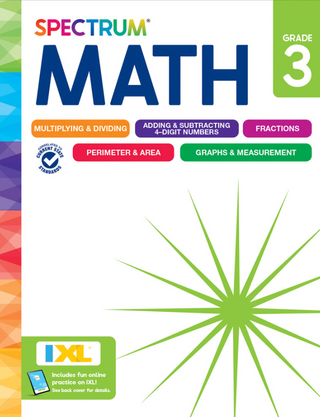 Spectrum Math Workbook Grade 3 Paperback