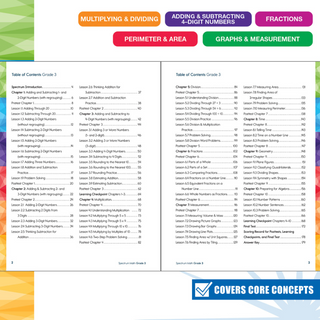 Spectrum Math Workbook Grade 3 Paperback