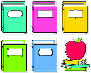 Core Decor Doodle Books 6" Designer Cut-Outs