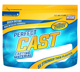 Perfect Cast 4lb Bag: Skullduggery Craft Activity Kit with Plaster Material for Creative DIY Projects
