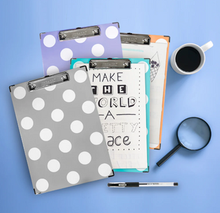 Carnival Polka Dot Clipboard