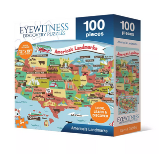 Eyewitness Discovery Puzzle American Landmards