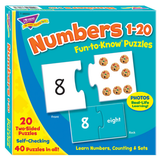 Numbers 1-20 Fun-To-Know Puzzles