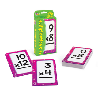 Multiplication 0-12 Flash Cards