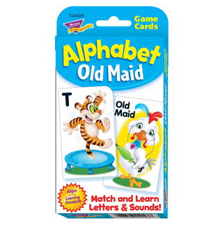 Alphabet Old Maid Challenge Cards (Pack of 56)
