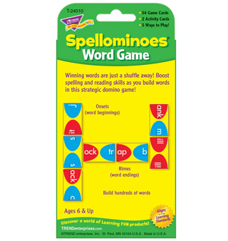Spellominoes Challenge Cards