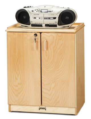 Jonti-Craft Media Cart - No Doors