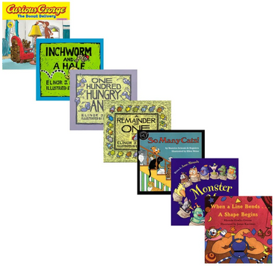 Math Literature Set, Set of 7 books