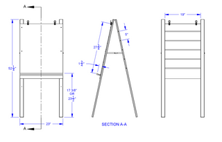 Jonti-Craft Teachers' Standard Easel - Write-n-Wipe