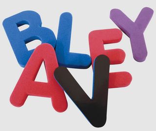 Teacher Created Resources Magnetic Foam Uppercase Letters