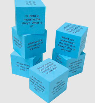 Foam: Reading Comprehension Cubes